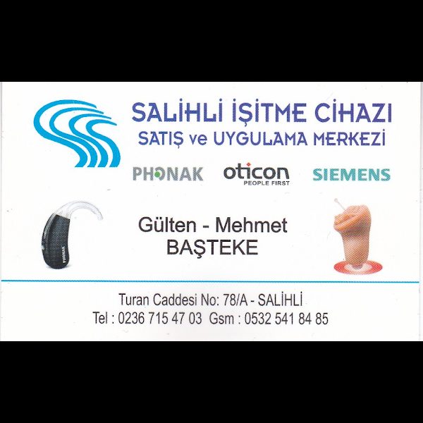 Salihli İşitme Cihazı Satış ve Uygulama Merkezi